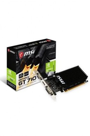 Placa de video Nvidia MSI GeForce 700 Series GT 710 GT 710 1GD3H LP 1GB